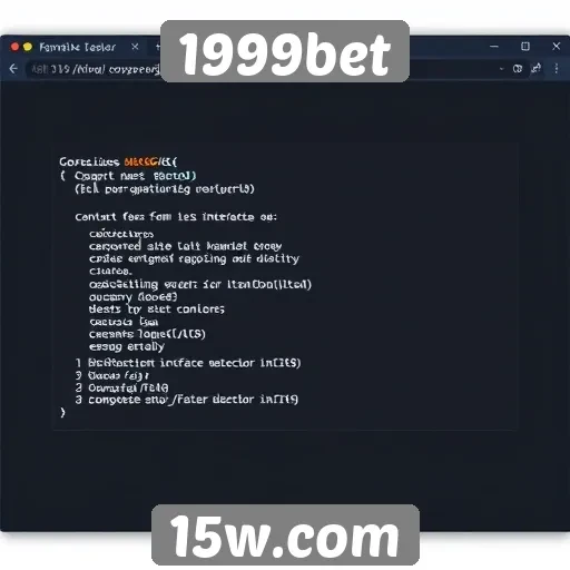 Interface e experiência do usuário no 1999bet